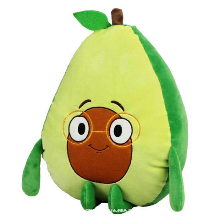 М`яка іграшка «Авокадо Пуся» 33х28х16 см, ПП Копиця