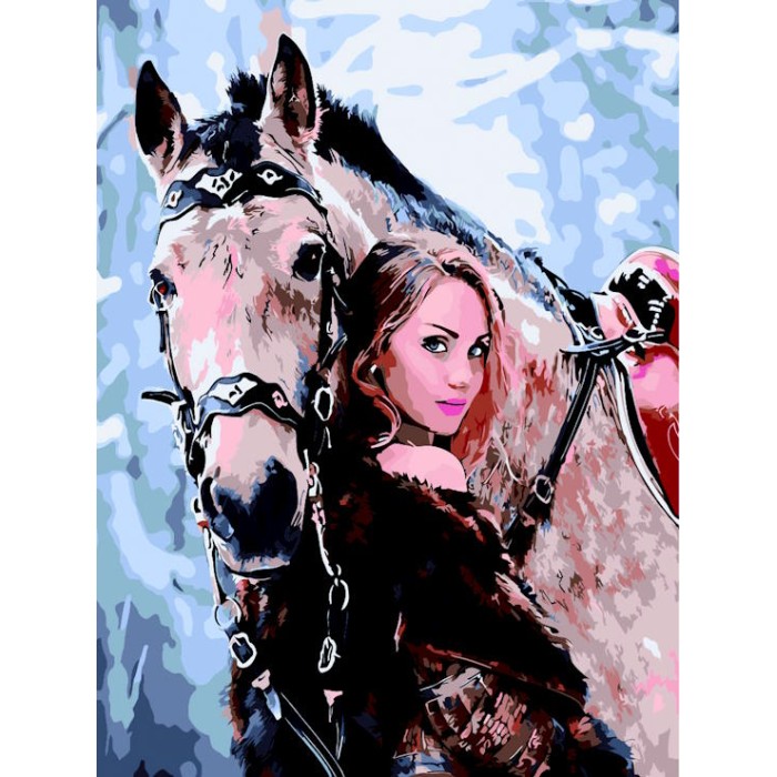 Картина за номерами «Шляхетність» 40х50 см, ART Line