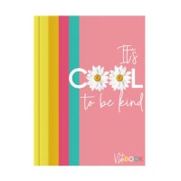 Блокнот «3D COLL NOTEBOOK» А5 на 176 аркушів у клітинку з твердою ламінованою обкладинкою, в асортименті, ТМ Рюкзачок