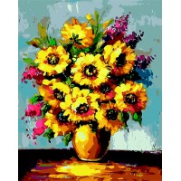 Картина за номерами «Соняшники» 40х50 см, ART Line