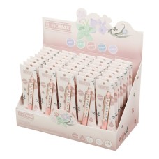 Ручка «BLOSSOM» гелева автоматична 0.5 мм з ароматним грипом, синя, в блістері, ТМ Buromax