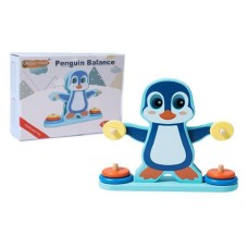 Баланс «Пінгвін» 22х20х6 см на 6 кілець з основою, у коробці 23,5х21х6,5 см