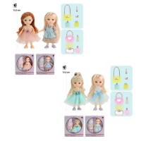 Лялька 15 см шарнірна з аксесуарами, в асортименті, у коробці 18х20х6 см