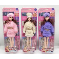 Лялька 30 см шарнірна, в асортименті, на планшетці 13х37х5,5 см