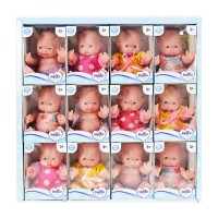 Пупс 12 см, в асортименті, у коробці 6,5х9х5,5 см, 12 шт у дисплеї 29х31х6 см
