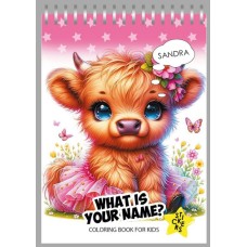 Розмальовка на 12 аркушів з наліпками на спіралі 10,5х15 см, ТМ Мандарин