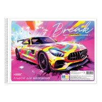 Альбом «Мagika» А4 40 аркушів 120 г/м2 на спіралі, ТМ Gold Brisk