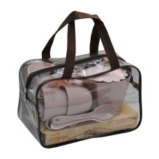 Чайний набір «Ромашка» з 14 елементів, у сумці 13,5х20х11 см, ТМ Тигрес