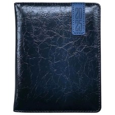 Щоденник датований «Bourgeois» А6 на 320 сторінок у клітинку, шкірзам, ТМ Мандарин