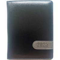 Щоденник датований «Bourgeois» А6 на 320 сторінок у клітинку, шкірзам, ТМ Мандарин