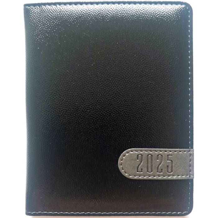 Щоденник датований «Bourgeois» А6 на 320 сторінок у клітинку, шкірзам, ТМ Мандарин