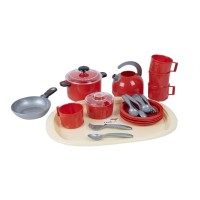 Набір посуду «Іриска» з 20 прдметів, у сітці 32х23х12 см, ТМ Оріон