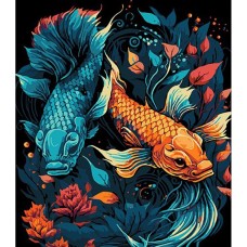 Картина за номерами «Підводний світ» 30х40 см, ТМ Strateg