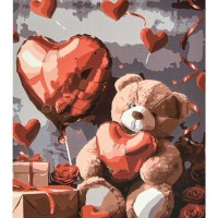 Картина за номерами «Подарунок кохання» 40х50 см, ТМ Strateg