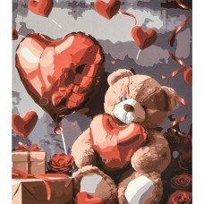 Картина за номерами «Подарунок кохання» 40х50 см, ТМ Strateg