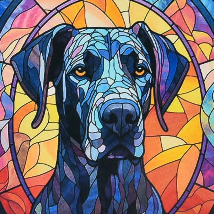 Набір з алмазною мозаїкою «Чорний погляд» 30х30 см, ТМ Strateg