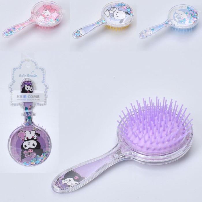 Гребінець «KR» 16 см, в асортименті, у пакеті 10,5х23х3,5 см