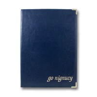 Папка вітальна Infolk «До підпису» A4 синя, TM Brisk