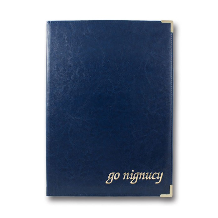 Папка Infolk «До підпису» A4 синя, TM Brisk