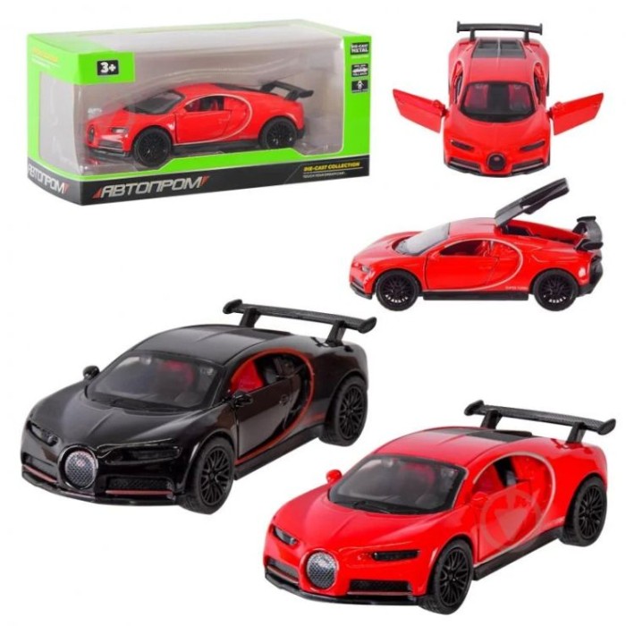 Машина 12 см 1:32 металева з дверима що відкриваються, в асортименті, у коробці 16,5х7,5х7,5 см, АВТОПРОМ