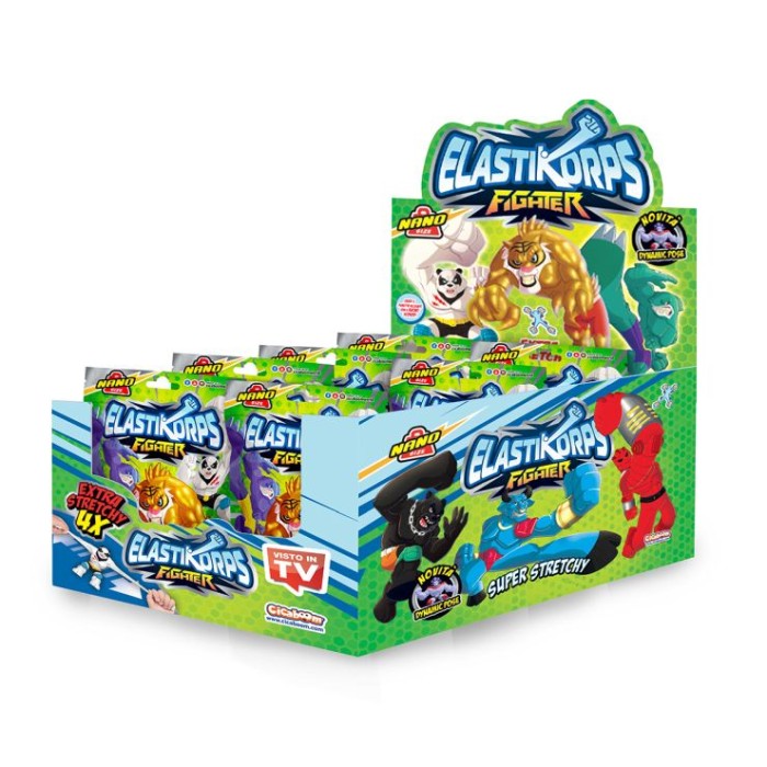 Колекційна стретч-іграшка Mini Fighter «Боєць» 7 см, колекція з 14 фігурок, деякі світяться у темряві, в асортименті, у пакеті 11х16х3 см