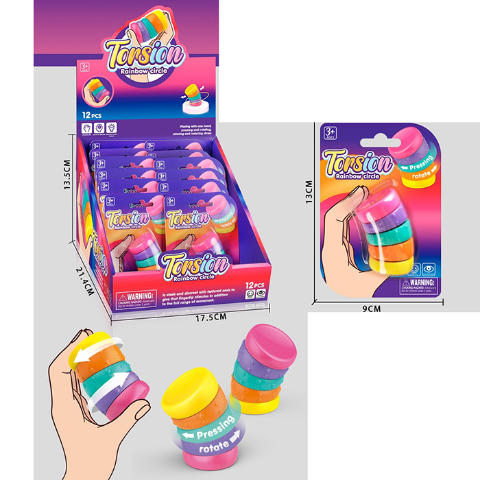 Антистрес 5 см, в асортименті, на листі 13х9 см