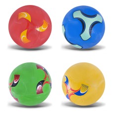 М`яч футбольний №4 гумовий вагою 330 г, в асортименті