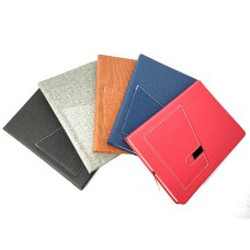 Блокнот А5 на 98 аркушів у клітинку з обкладинкою зі шкірзаму, ТМ Leader