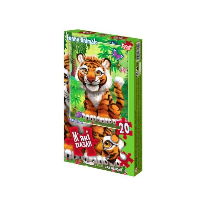 Пазли на 20 елементів, ТМ Данко Тойс