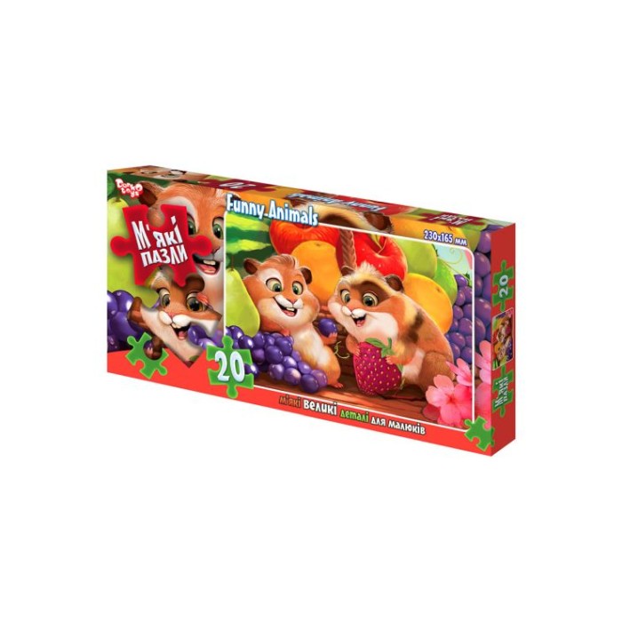 Пазли на 20 елементів, ТМ Данко Тойс