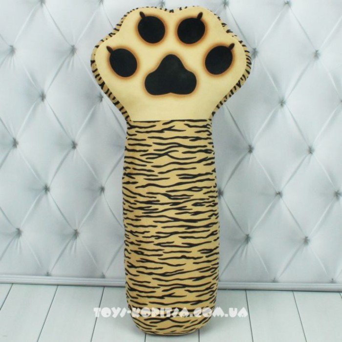 Обіймашка «Лапа Тигр» 67х31х13 см, ПП Копиця