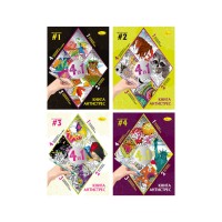 Розмальовка «Книга-антистрес» на 32 аркуші 21х28 см, в асортименті, TM Апельсин