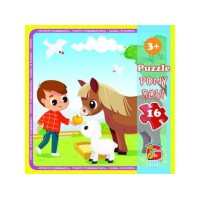 Пазли «Ферма» на 16 елементів, ТМ G-Toys