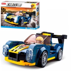 Конструктор «Машина» на 154 деталі з фігуркою, у коробці 23,5х19х4,5 см, SLUBAN