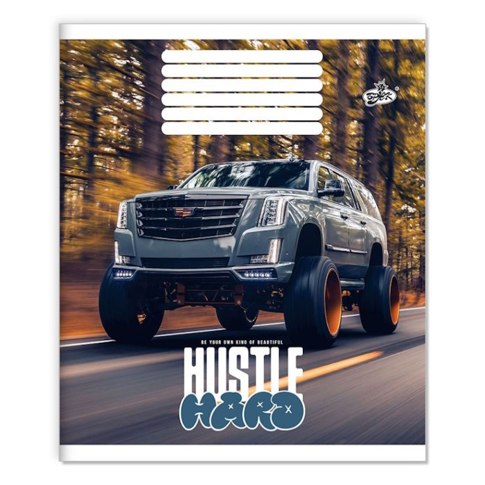 Зошит на 36 аркушів у клітинку «Вуличні вібрації» №2581, ТМ Brisk