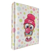 Фотоальбом «BABY OWL» на 200 фото 10х15 см з паперовими аркушами та обкладинкою з ламінованого картону