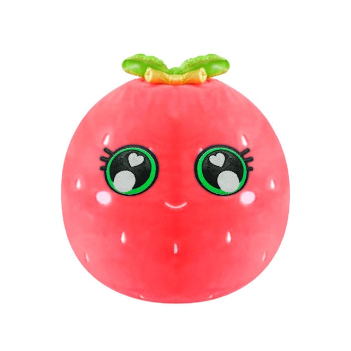 Ігровий набір «Little Foodies. Полуниця»: 22 см іграшка в надутому вигдляді та насос, у коробці 18х18х14 см