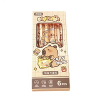 Ручка «Capybara» пиши-стирай автоматична синя 0,5 мм, в асортименті, у боксі, ТМ J.Otten