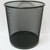 Кошик круглий металевий середній чорний 22х26,5х28 см, ТМ J.Otten