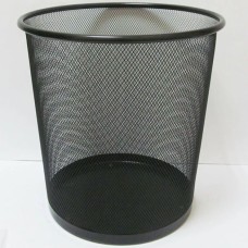 Кошик круглий металевий середній чорний 22х26,5х28 см, ТМ J.Otten