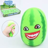 Антистрес «Кавун» 9 см з борошняним наповнювачем, в асортименті, у пакеті, по 12 шт у дисплеї 36х6х20,5 см