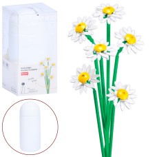 Конструктор «Маргаритки» 34,6 см на 255 деталей у колбі, у коробці 9,5х22х9,5 см, Sluban