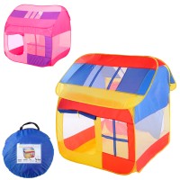 Намет будиночок, 105-105-B118см, вхід 2шт. на завязках, 4 вікна, 44-44-4cm