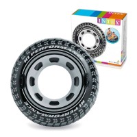 Коло надувне «Шина» 114 см з 2 ручками, від 9 років, у коробці 23х6х26 см, ТМ Intex