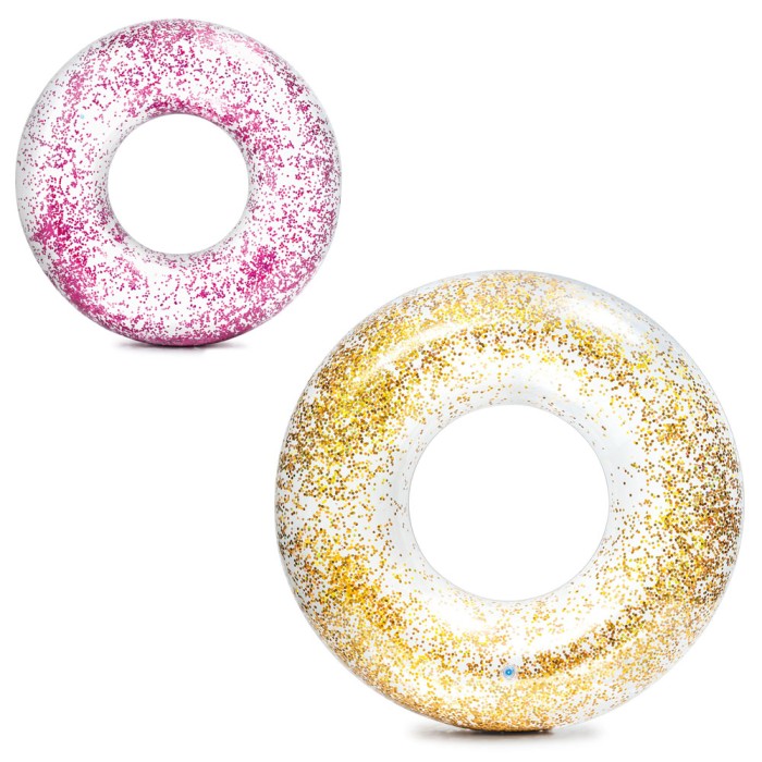 Коло надувне «Блиск» 107х27 см з максимальним навантаженням до 100 кг, від 9 років, в асортименті, у коробці 23х6х20 см, ТМ Intex