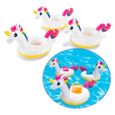 Тримач для склянок «Єдиноріг» 41х20 см, набір з 3 елементів, у коробці 17х15х3,5 см, ТМ Intex