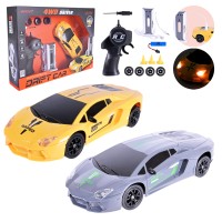 Машина 36 см р/к на акумуляторі зі світлом, в асортименті, у коробці 38х7,5х27 см