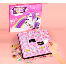 Набір-сюрприз аксесуарів для волосся з заколок та гумок, у коробці 31х27х3 см