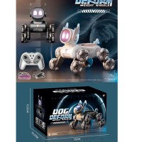 Робот «Песик» 23 см р/к на акумуляторі трюковий музичний зі світлом, колесами-роликами та USB, в асортименті, у коробці, 25х15,5х19,5 см