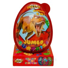 Яйце «Динозавр» 16 см з цукерками та сюрпризом, в асортименті